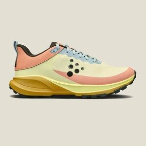 CRAFT TRAIL Pure Trail X Running Shoes / Sneakers Pink Yellow Women’s 9 Men’s 8